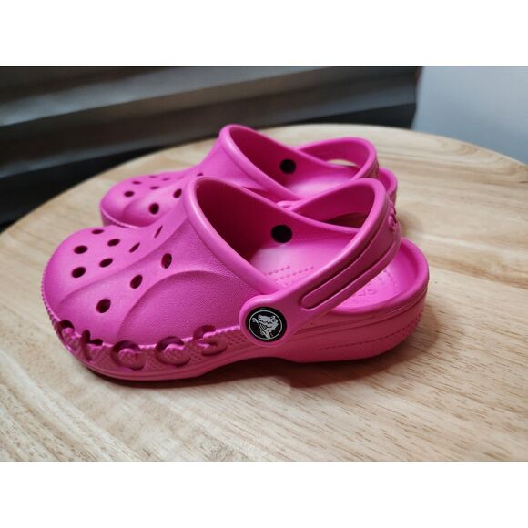 Crocs Baya Clog | Youth size 12 | Pink - Picture 3 of 6